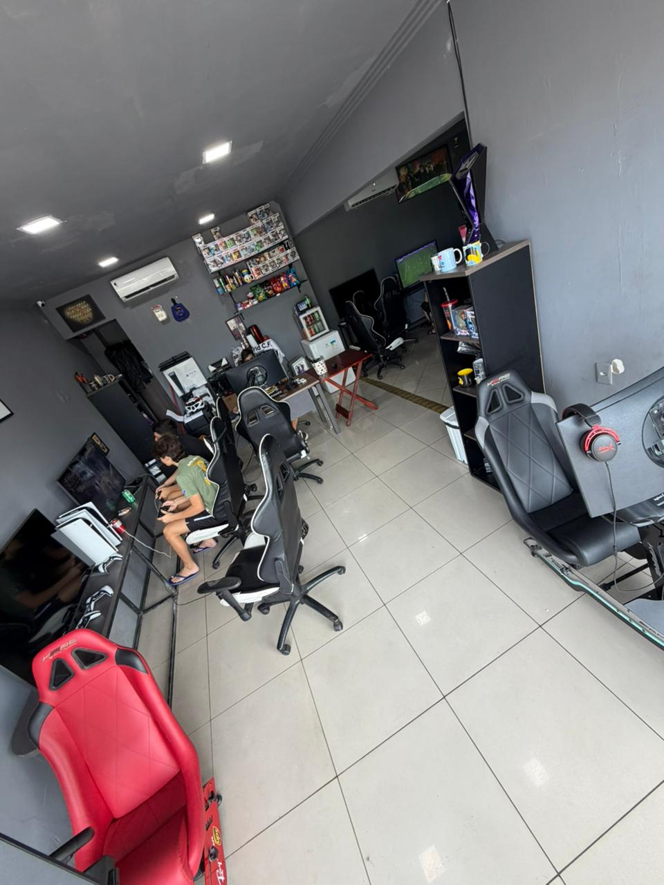 Arena – Corredor visto de cima